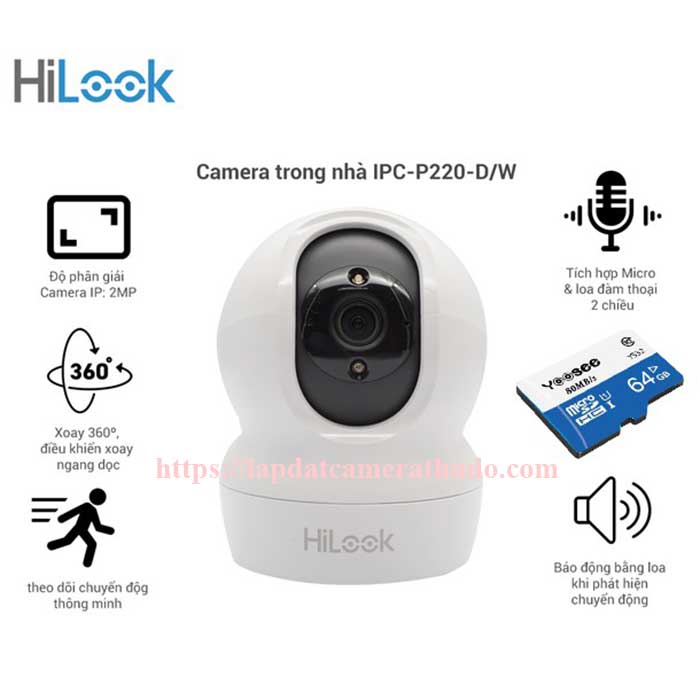Camera Hilook IPC-P220-D/W