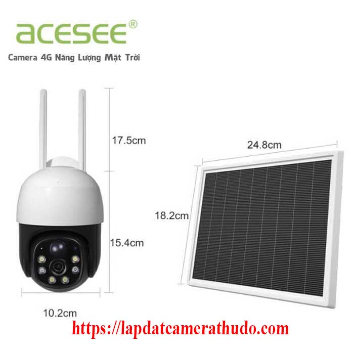 Camera 4G Năng Lượng Mặt Trời Acesee